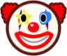 clown face emoji