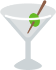 cocktail glass emoji