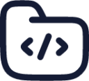 code folder icon
