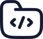 code folder icon
