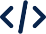 code line development icon