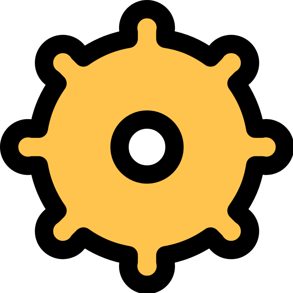 cog icon