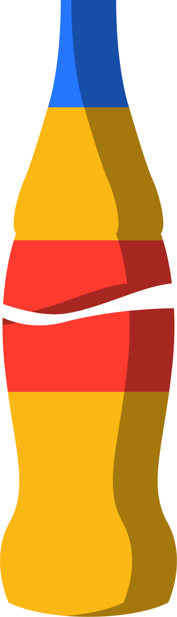 coke bottle illustration