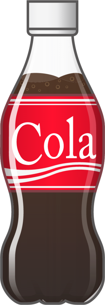 coca cola bottle clipart