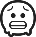 cold face emoji