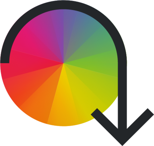color mode hue shift negative icon
