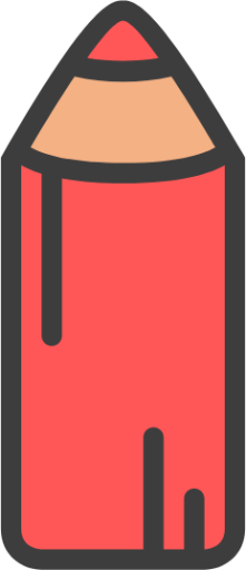 colored pencil icon