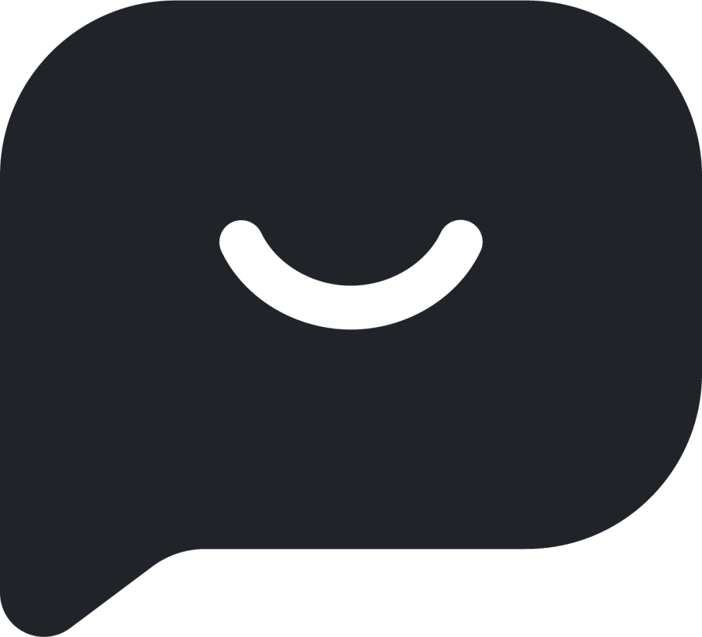 comment (rounded filled) icon