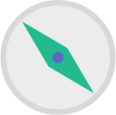 compass diagonal 2 icon
