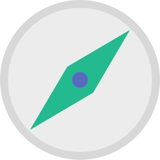 compass diagonal icon