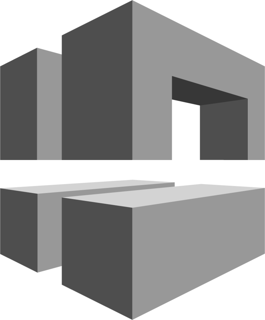 Compute Amazon VPC (grayscale) icon