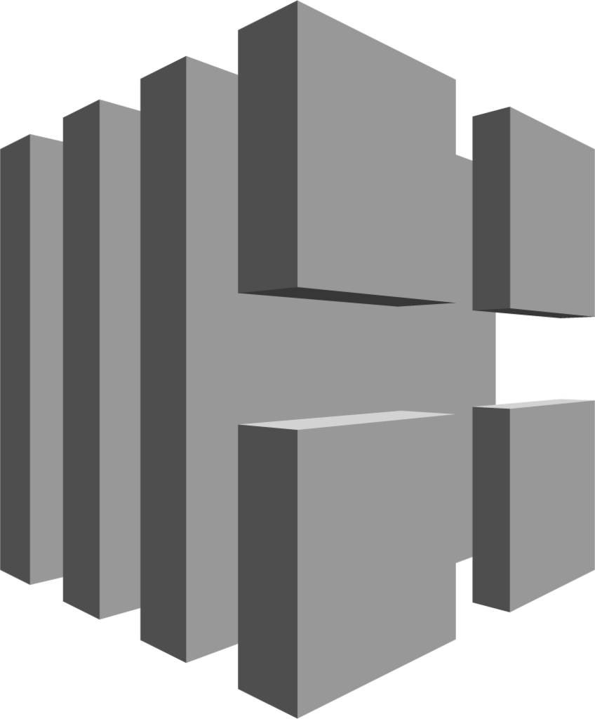 Compute Elastic Load Balancing (grayscale) icon
