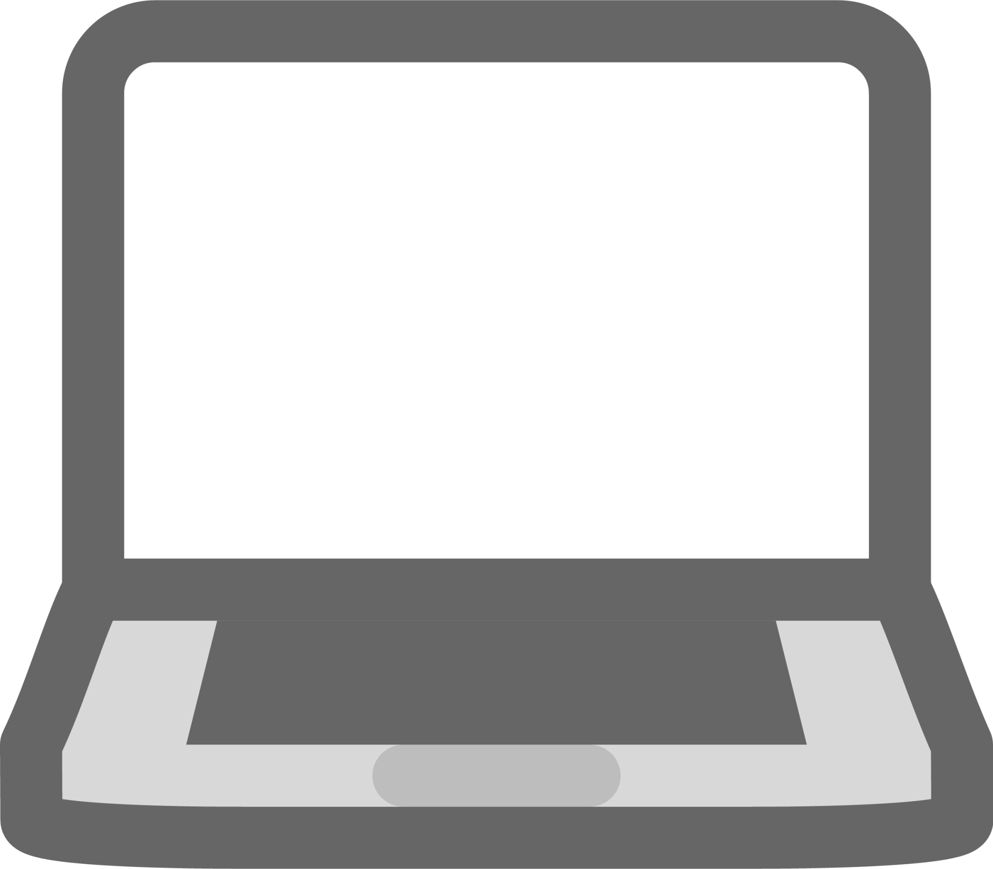 computer laptop symbolic icon