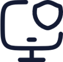 computer protection icon