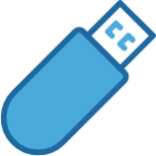 computer usb stock icon