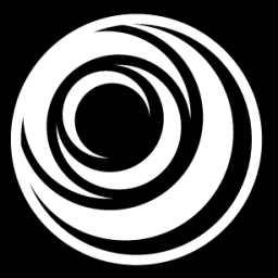 concentric crescents icon
