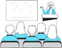 Conference presentation illustration