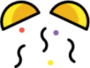 confetti ball emoji