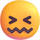 confounded face emoji