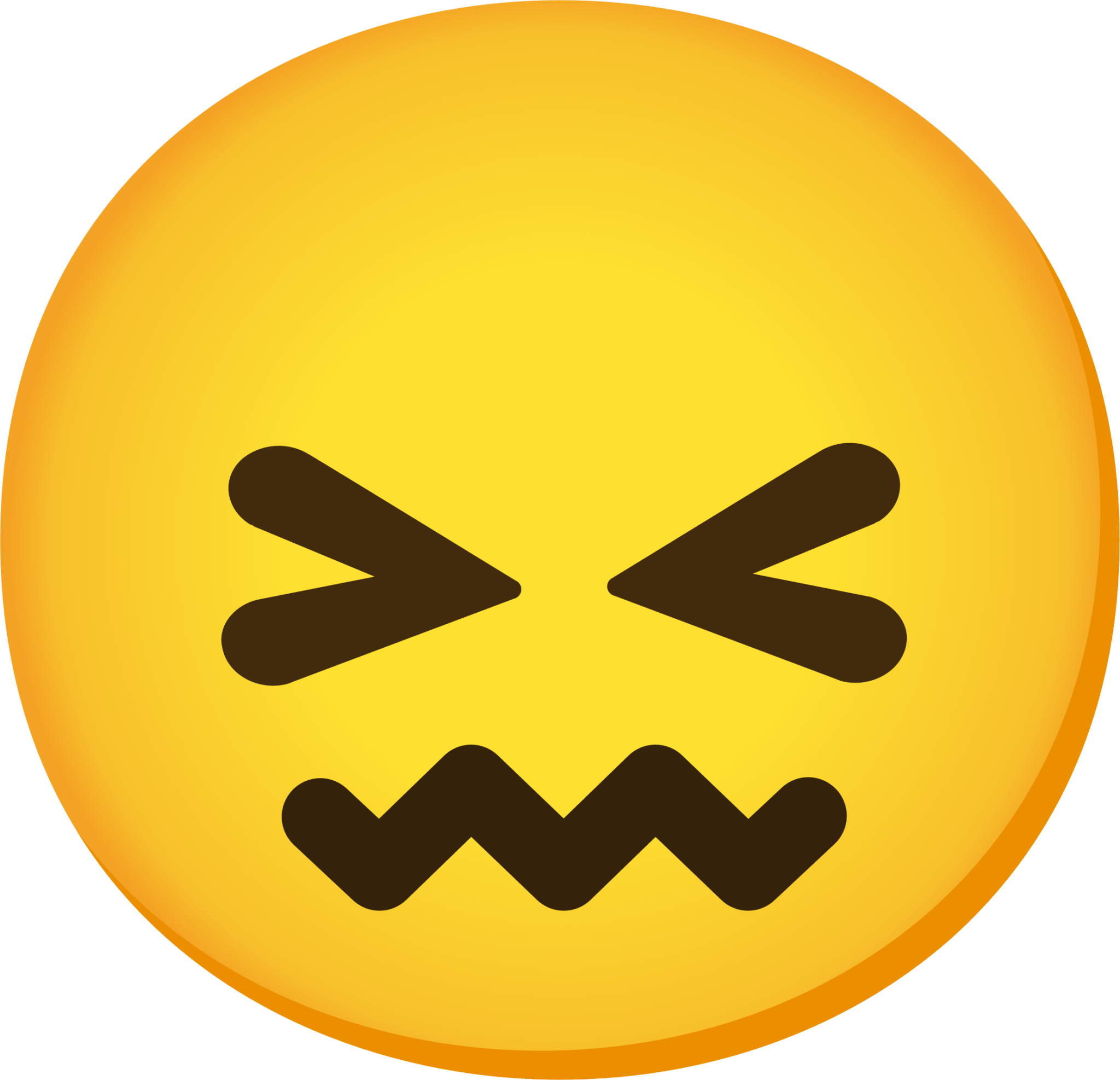 Fearful Face Emoji - Download for free – Iconduck