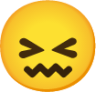 confounded face emoji