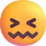 confounded face emoji