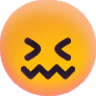 Confounded Face emoji