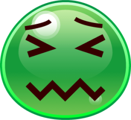 confounded (slime) emoji