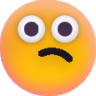 Confused Face emoji