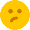 confused face icon