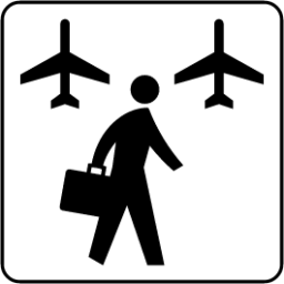 connecting flights icon