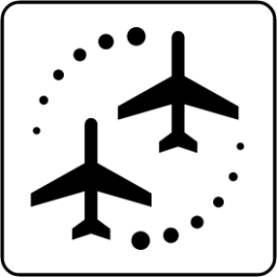 connecting flights v2 icon