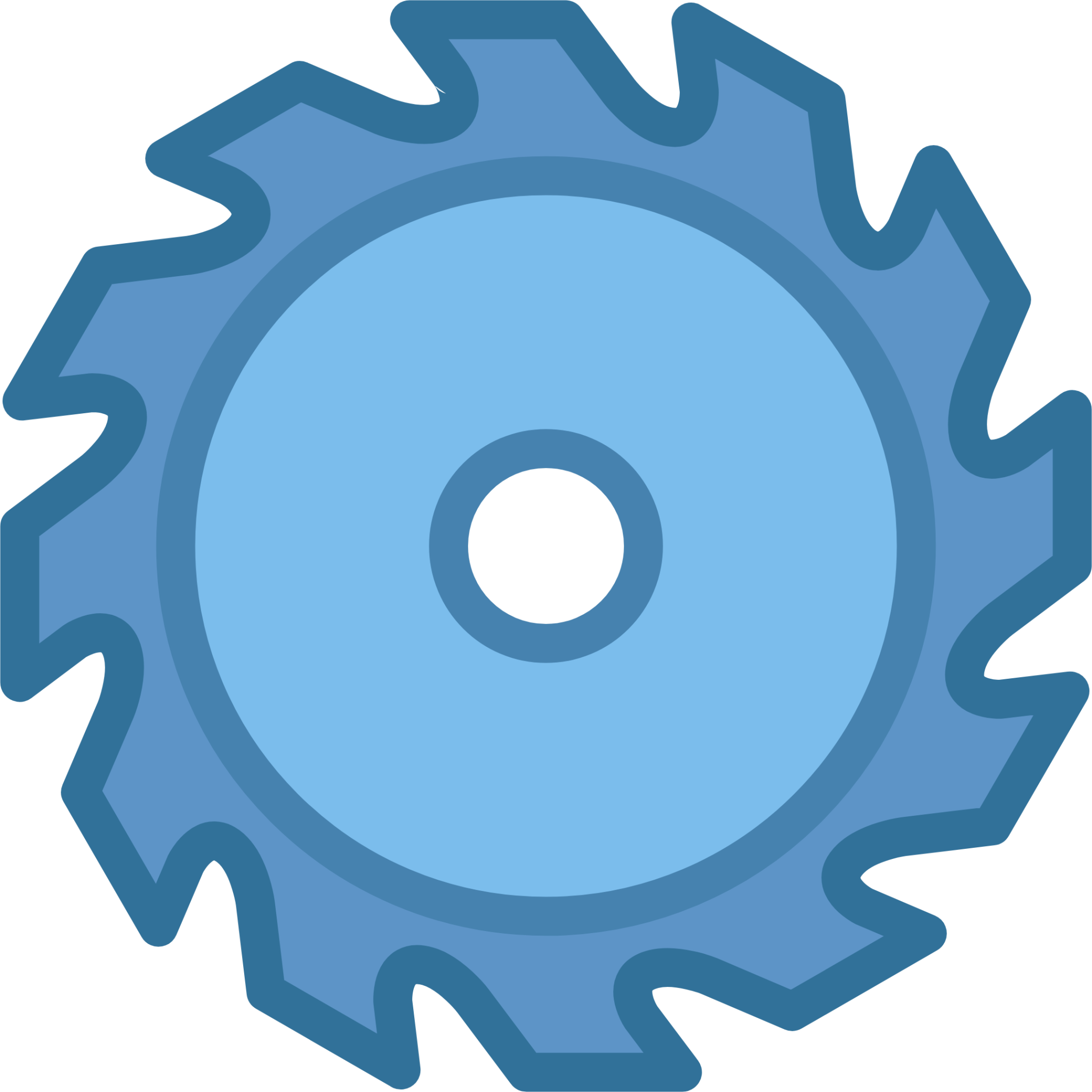 construction circular saw icon