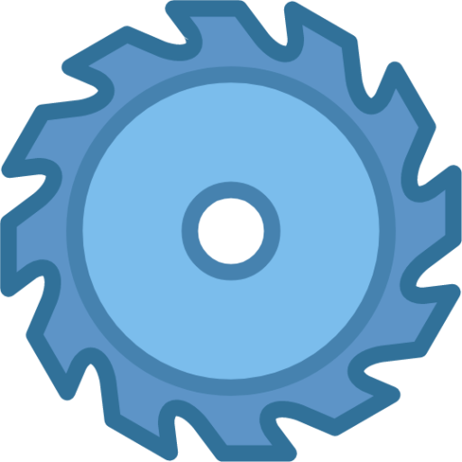 construction circular saw icon