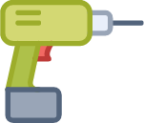 construction drill icon