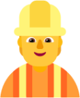 construction worker default emoji