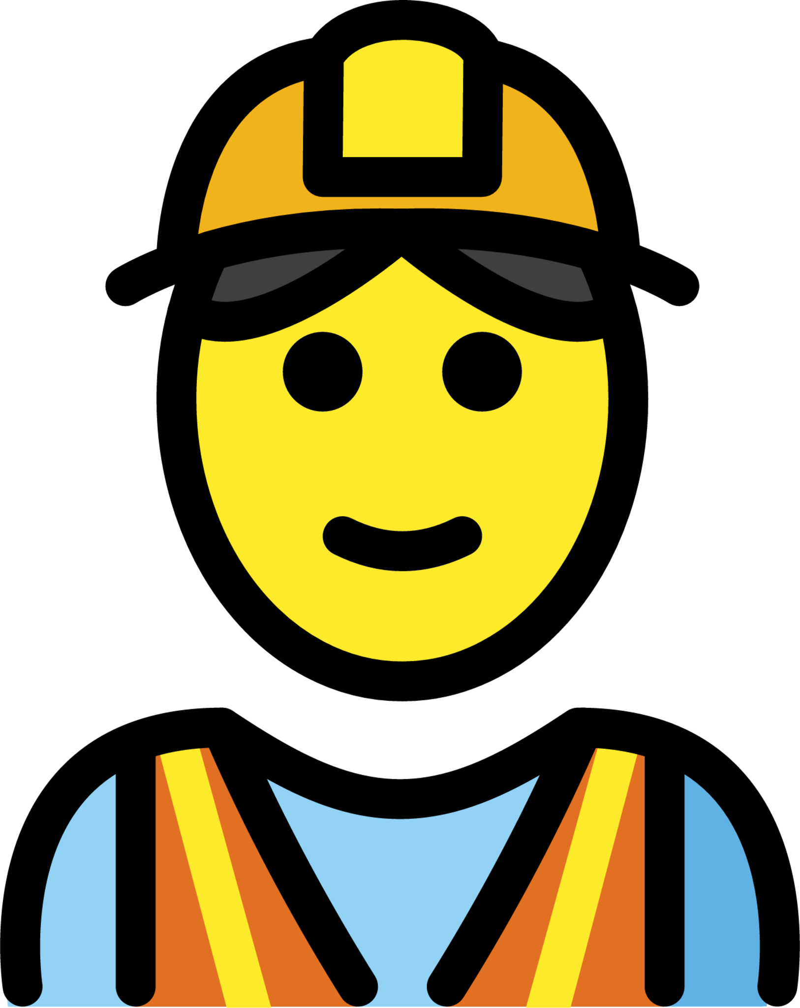 construction worker emoji