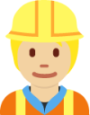 construction worker tone 2 emoji