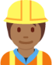 construction worker tone 4 emoji
