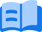 content book open flip icon