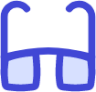 content eye glasses icon