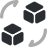 convert 3d cube icon