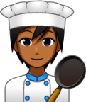 cook (brown) emoji