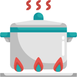 cook cooking food hot kitchen illustration