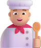 cook medium light emoji