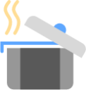 cooking boiling water icon