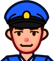 cop (plain) emoji