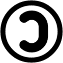 copyleft symbol emoji