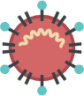 coronavirus covid 19 flu influenza mers sars virus illustration