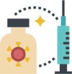 coronavirus covid 19 flu protection vaccine virus illustration